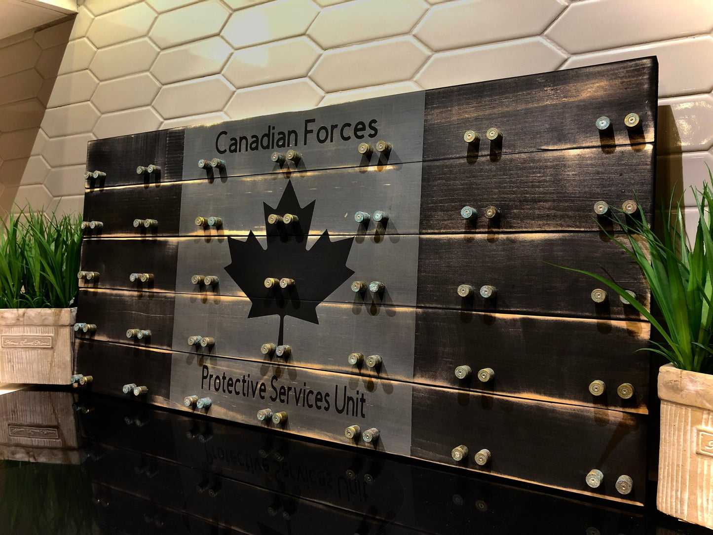 Subdued Grey Challenge Coin Display Case image 3