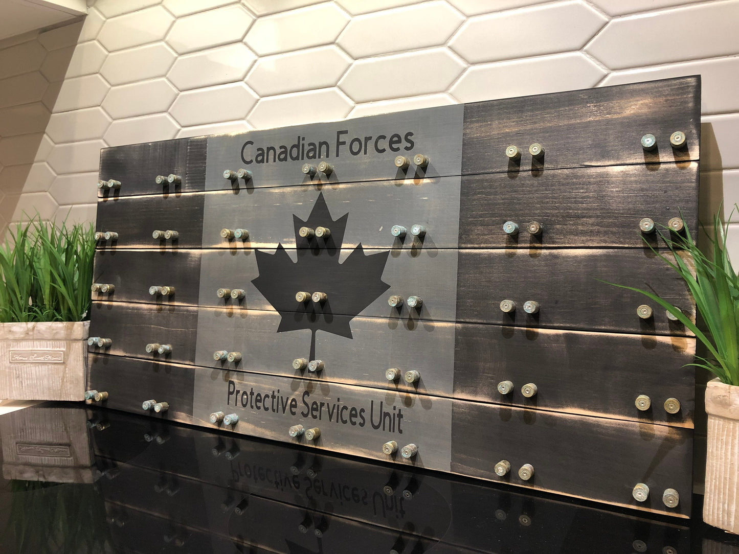 Subdued Grey Challenge Coin Display Case image 5