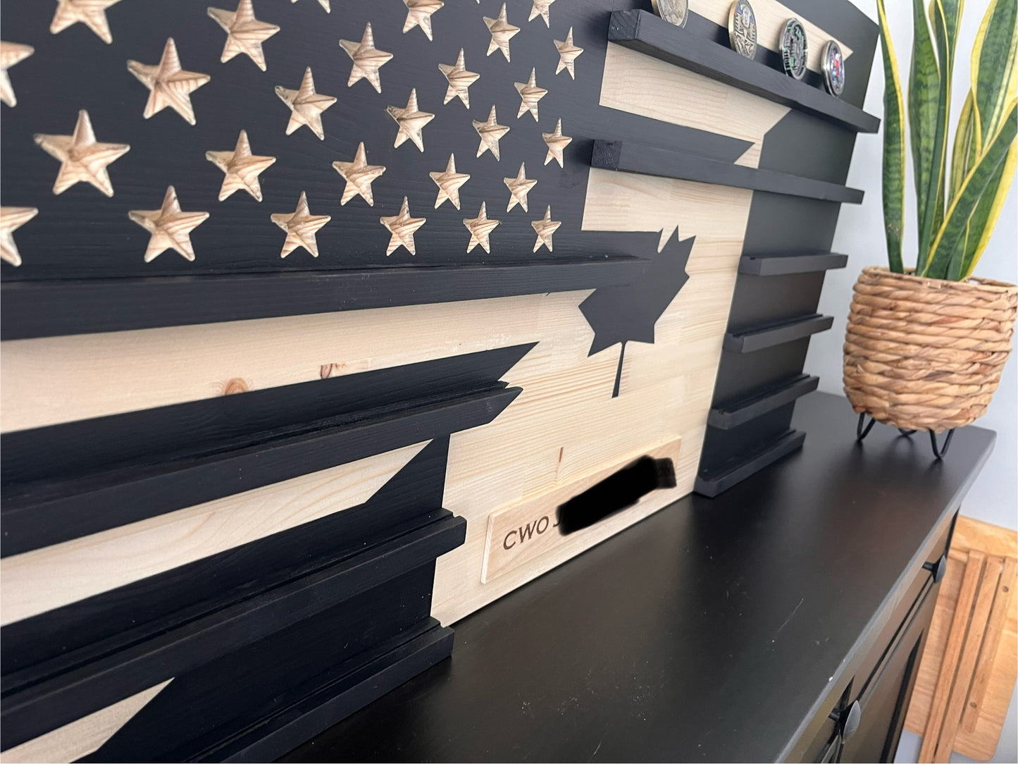 CanAm Flag Shelf Display image 4