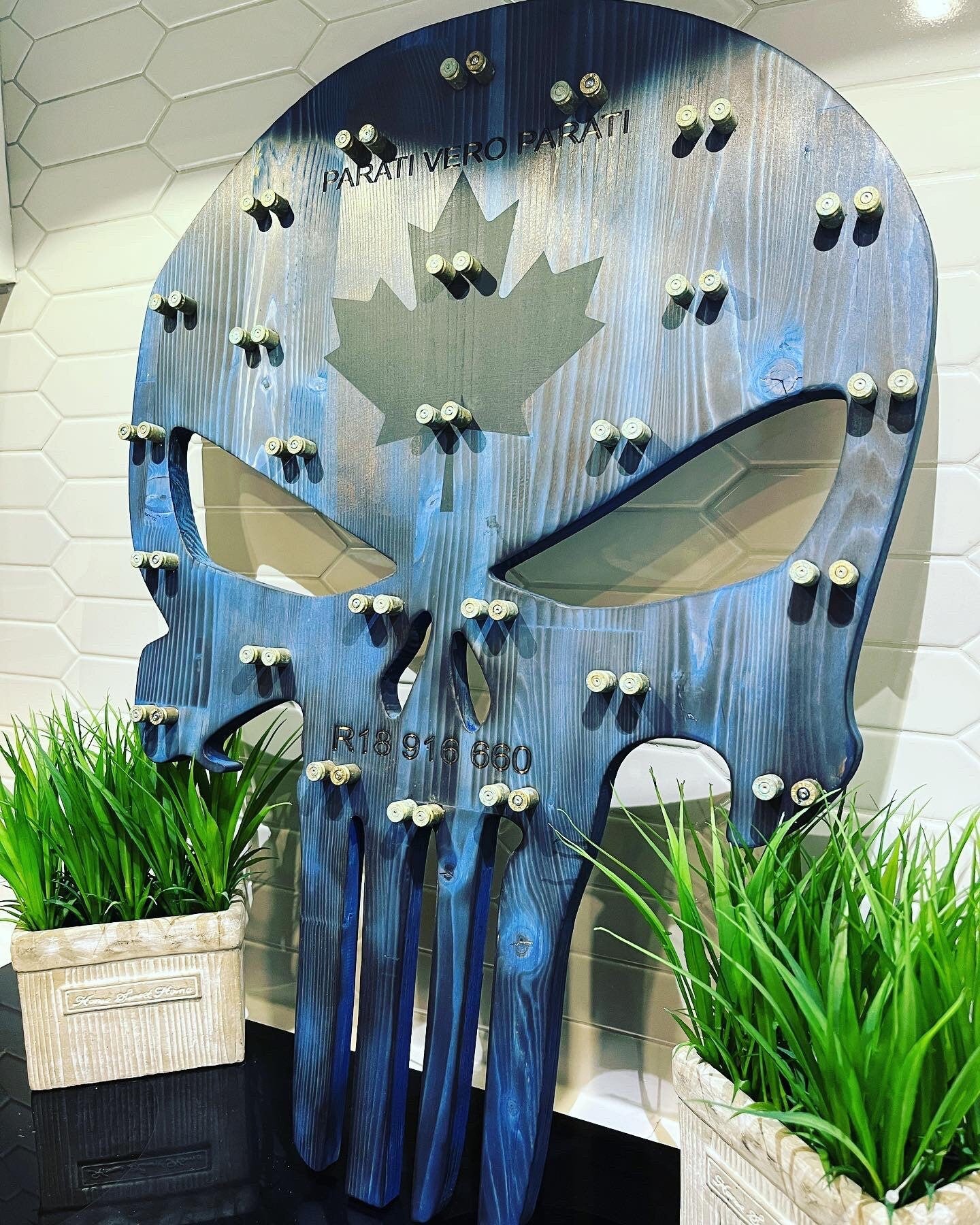 Large Punisher Subdued Display Case image 2