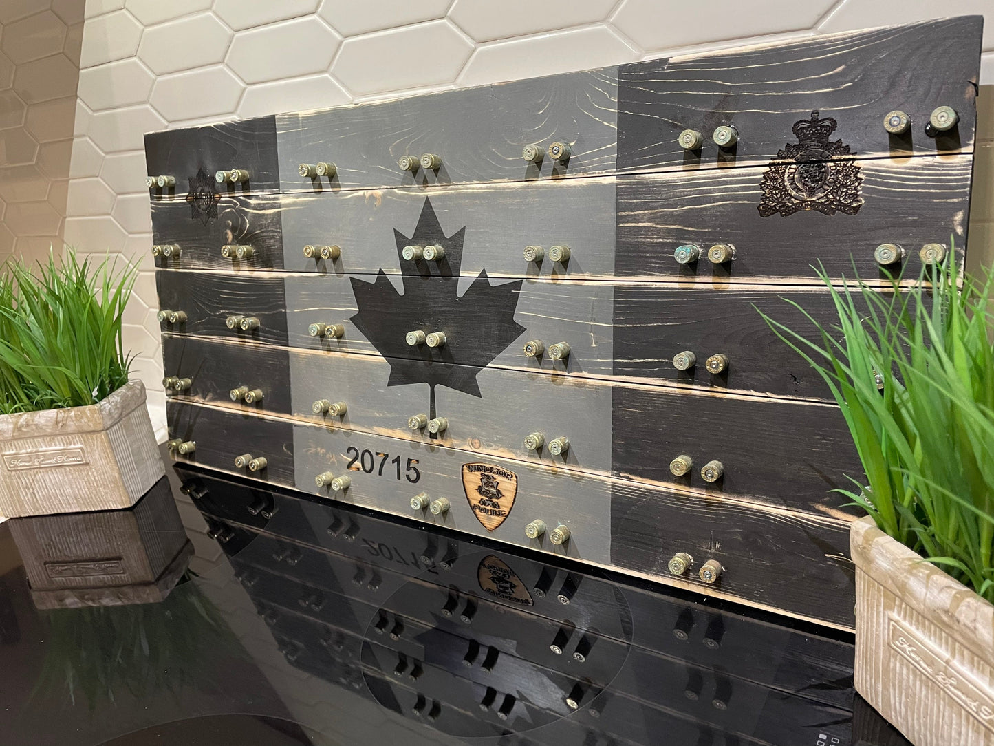 Subdued Grey Challenge Coin Display Case image 9