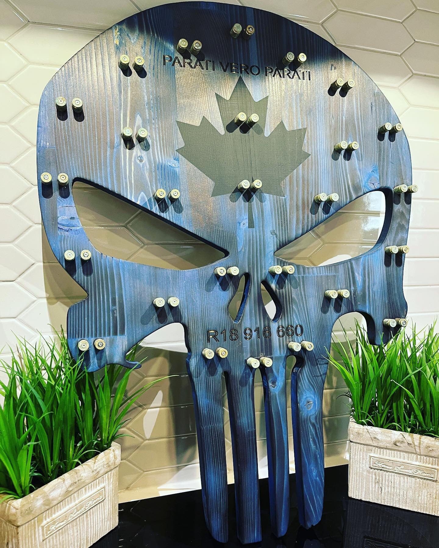 Large Punisher Subdued Display Case image 0