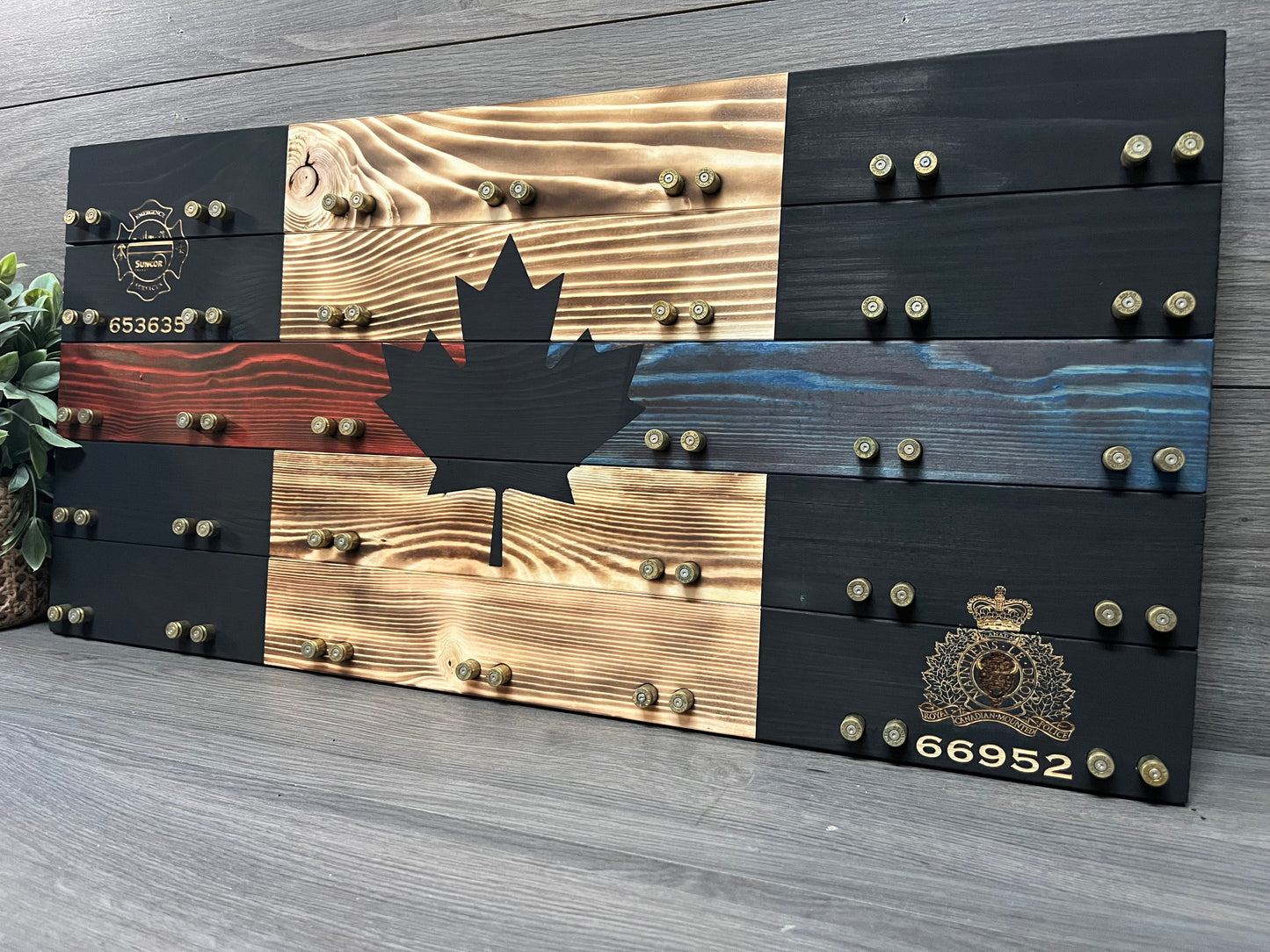 Double Colour Police Crested Display image 1