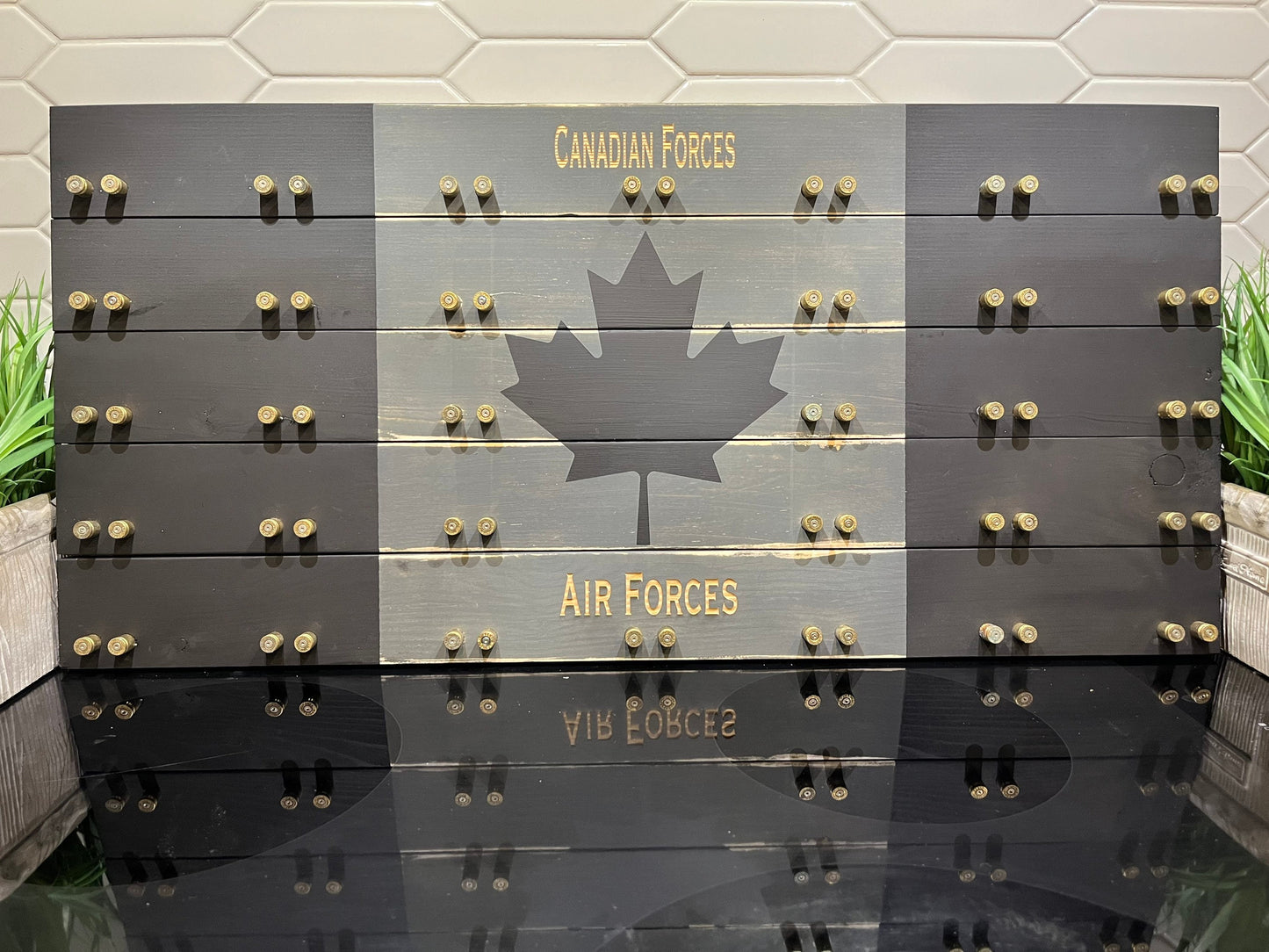 Subdued Grey Challenge Coin Display Case image 2