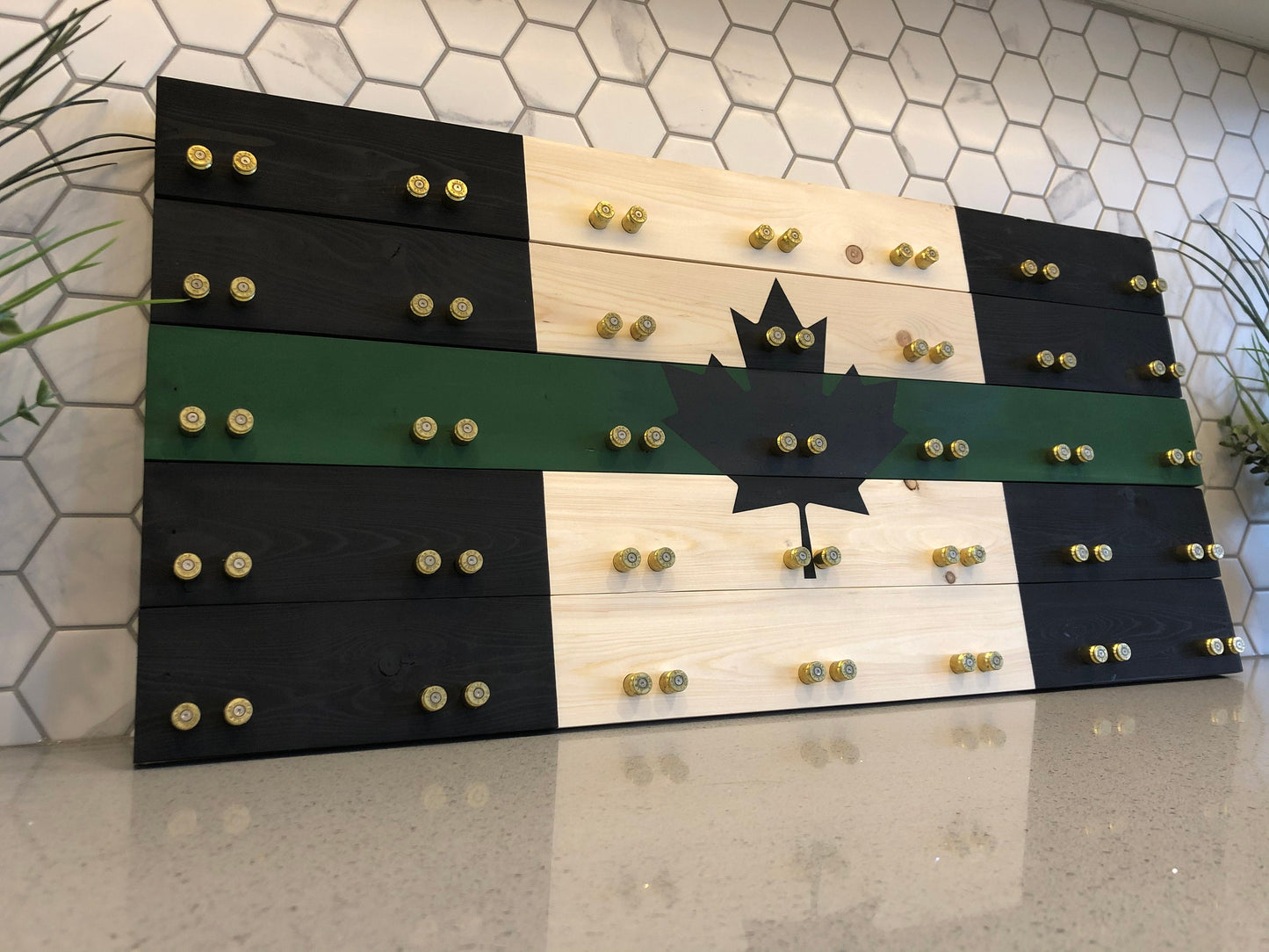 Thin Green Line Challenge Coin Display Case image 2