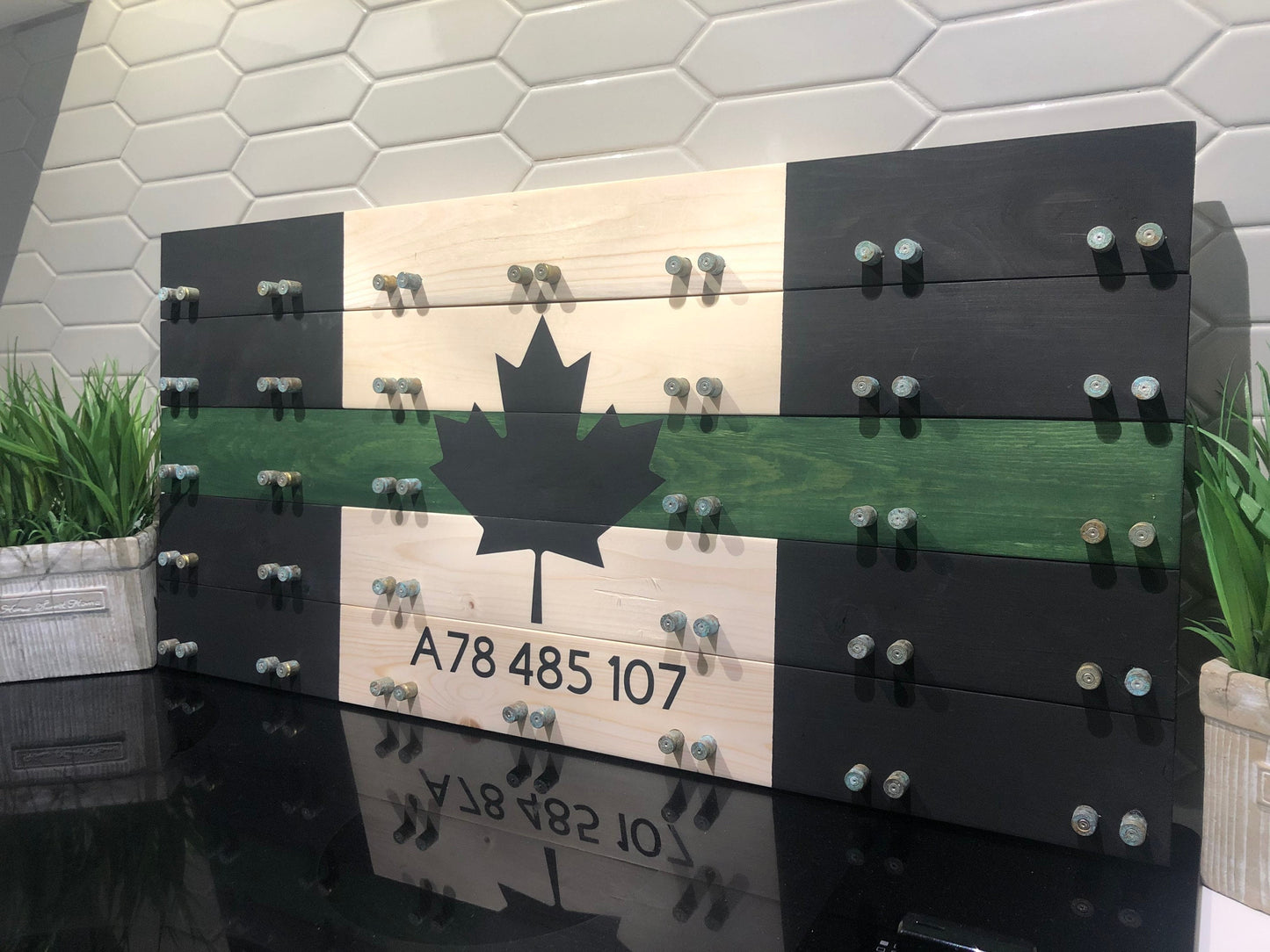Thin Green Line Challenge Coin Display Case image 4