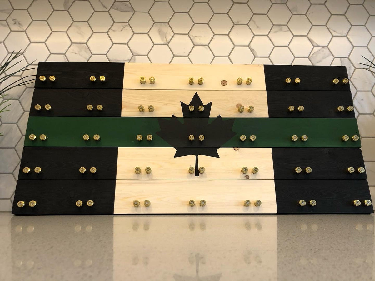 Thin Green Line Challenge Coin Display Case image 3