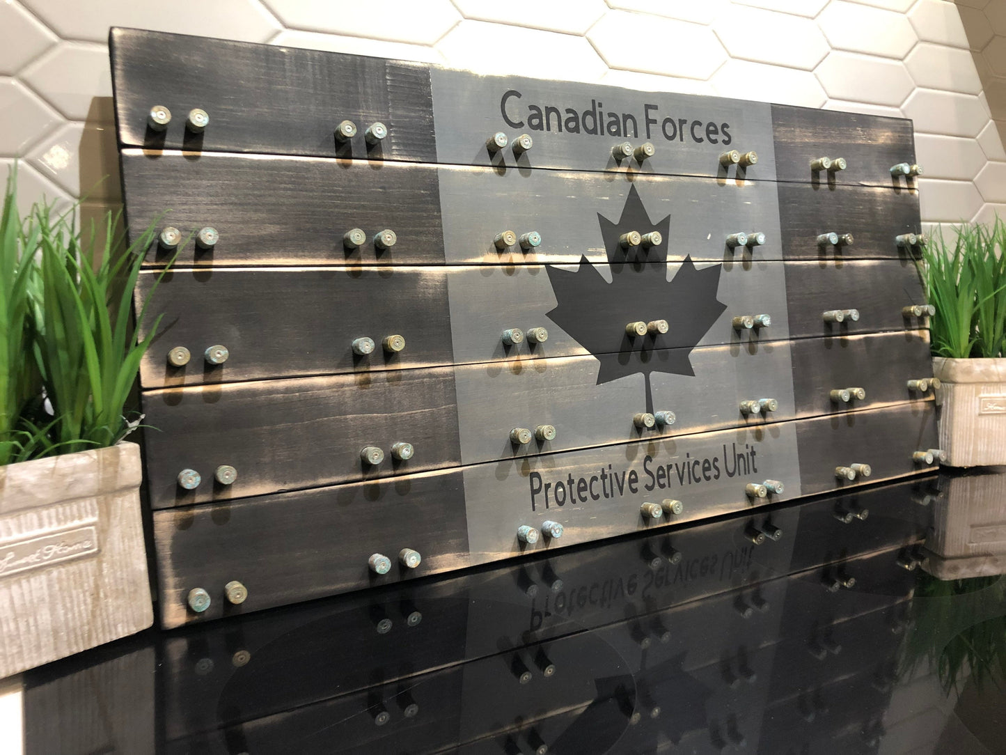 Subdued Grey Challenge Coin Display Case image 6