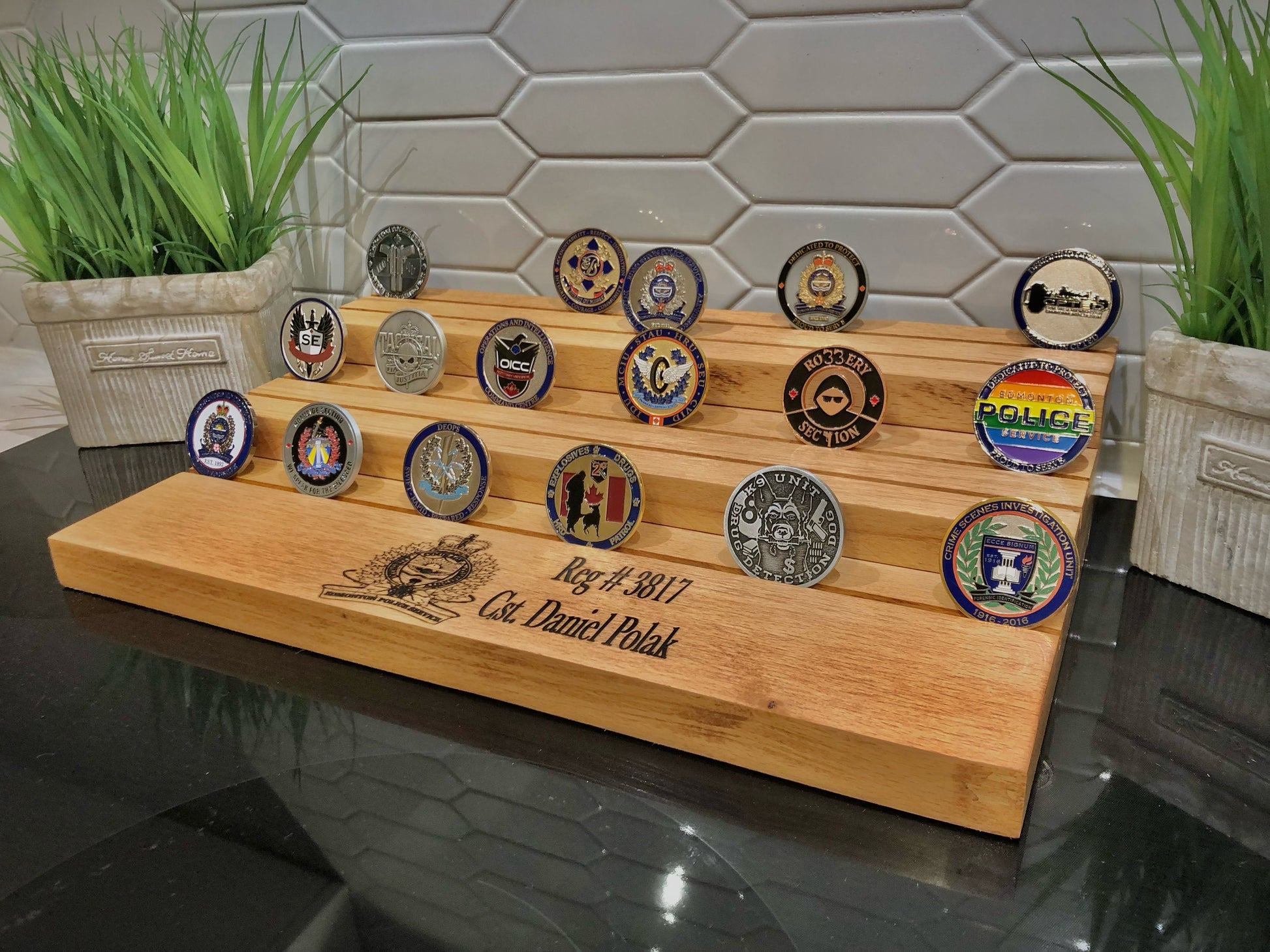 Staircase Challenge Coin Display image 5