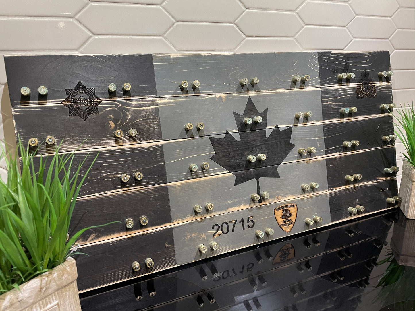 Subdued Grey Challenge Coin Display Case image 7