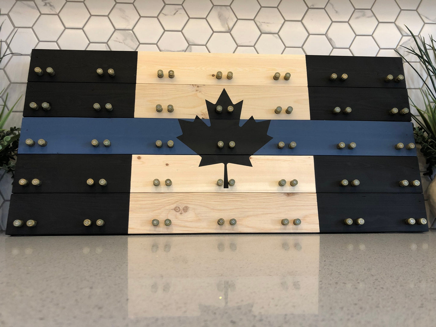 Thin Blue Line Challenge Coin Display Case image 8