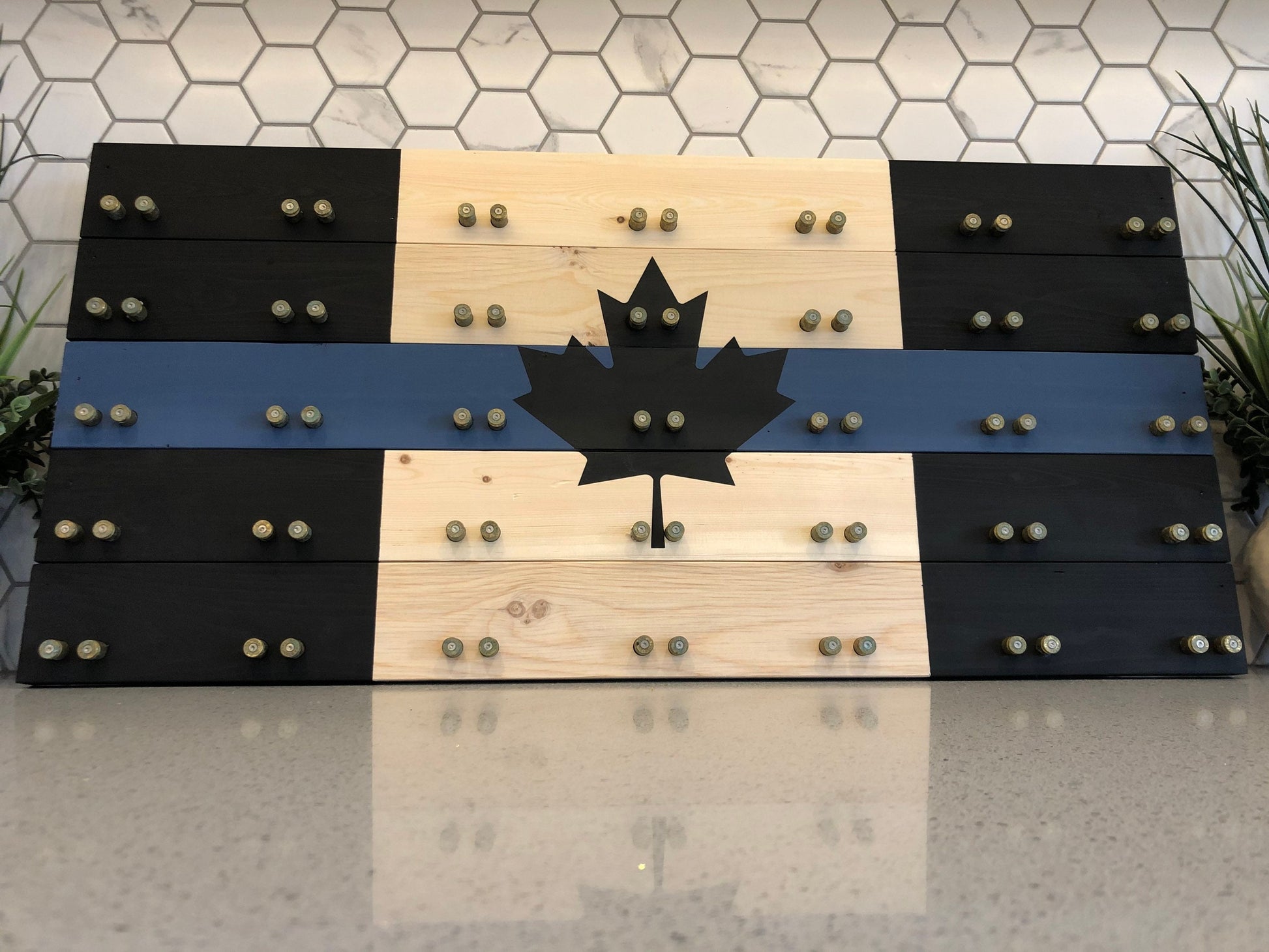 Thin Blue Line Challenge Coin Display Case image 8