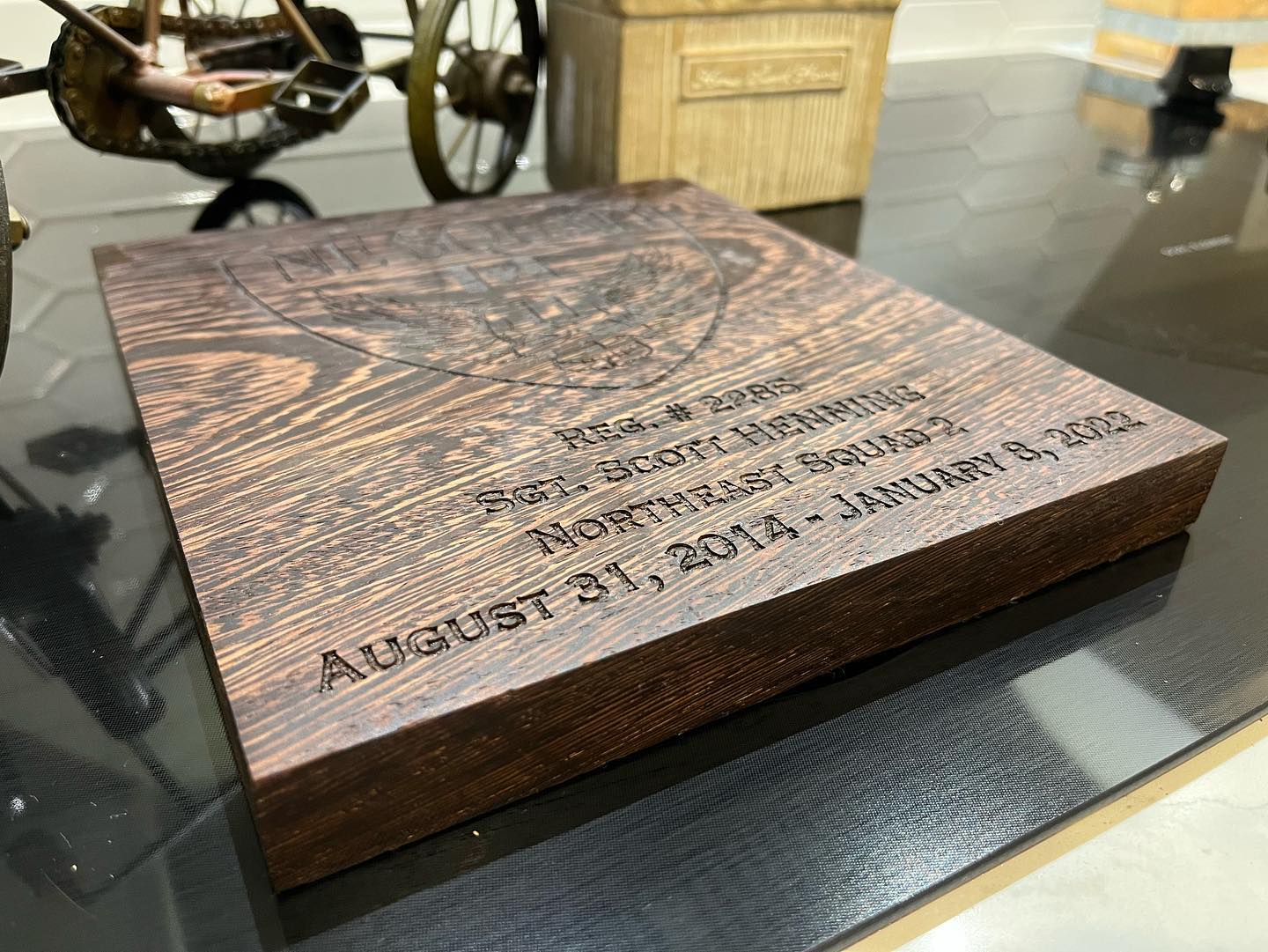 Custom Engraved Plaque image 4