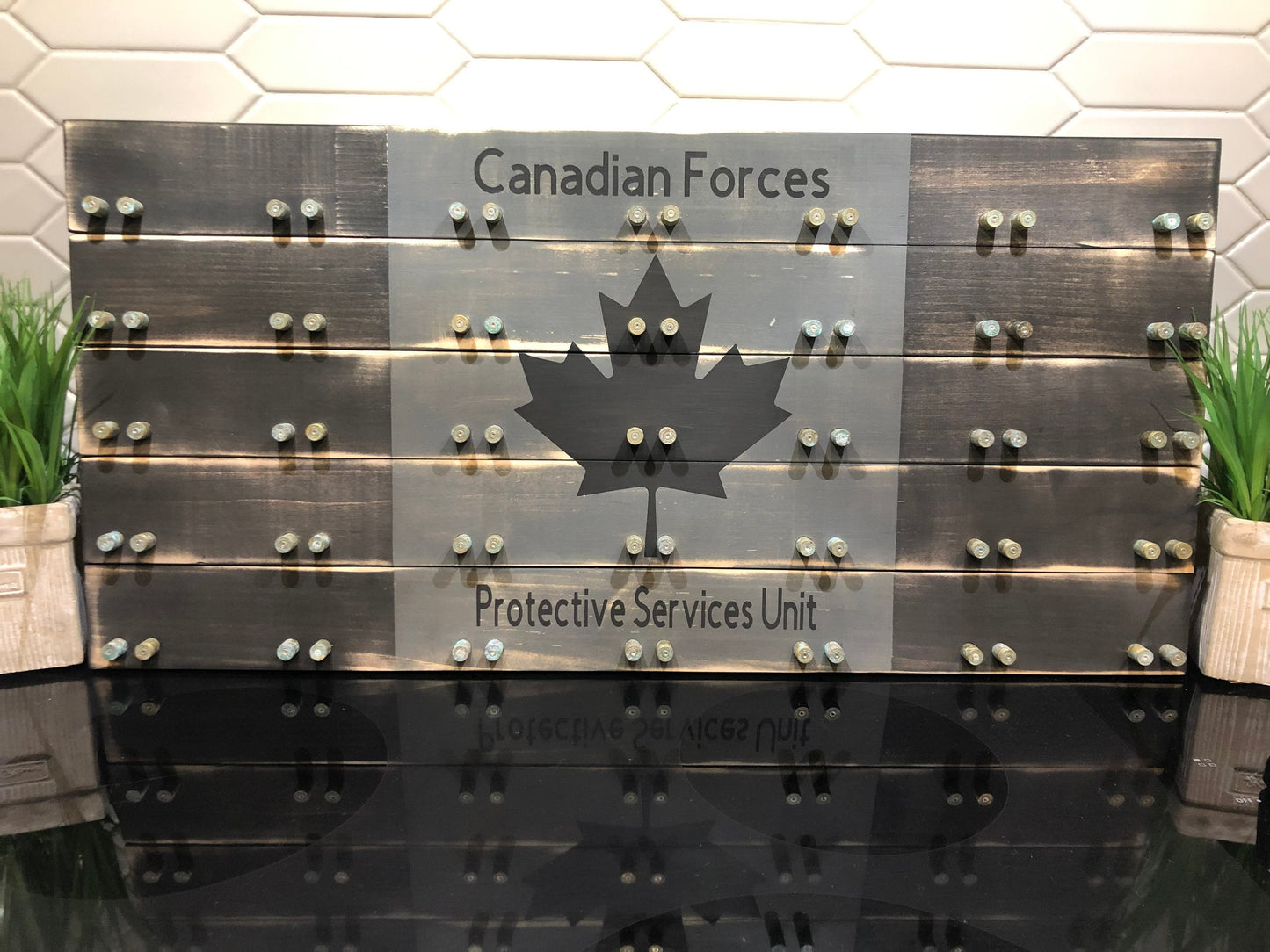 Subdued Grey Challenge Coin Display Case image 4