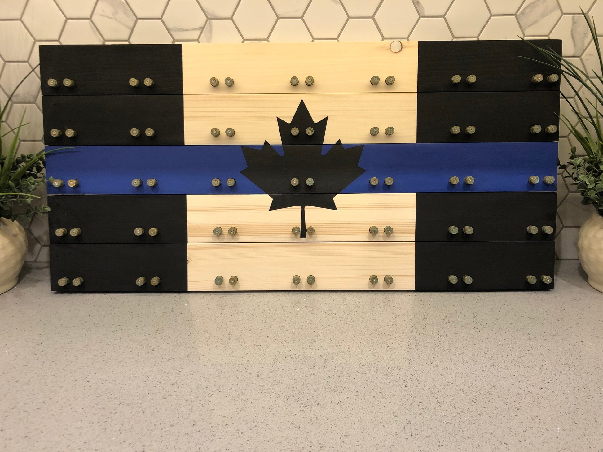 Thin Blue Line Challenge Coin Display Case image 9