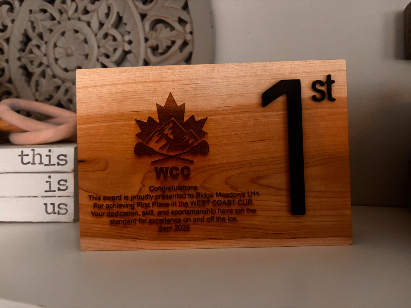 Legacy Block Trophy